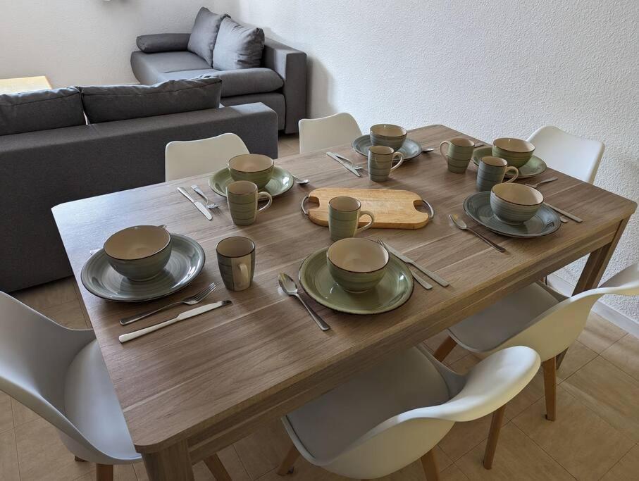 Central Spacious Flat With Private Parking シャモニー エクステリア 写真